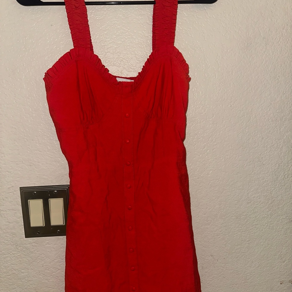 Gilli Bright Red Sleeveless Dress
